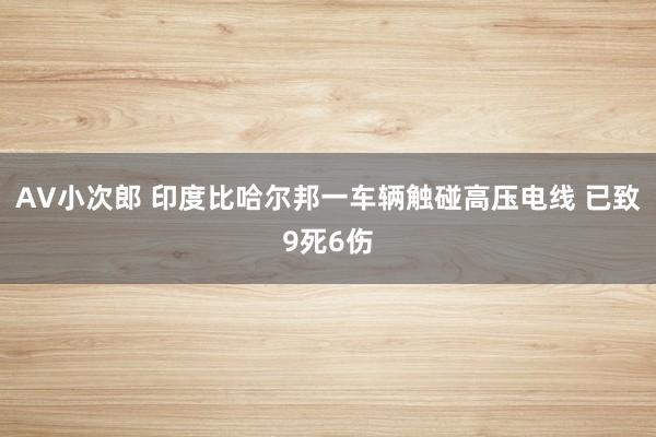 AV小次郎 印度比哈尔邦一车辆触碰高压电线 已致9死6伤