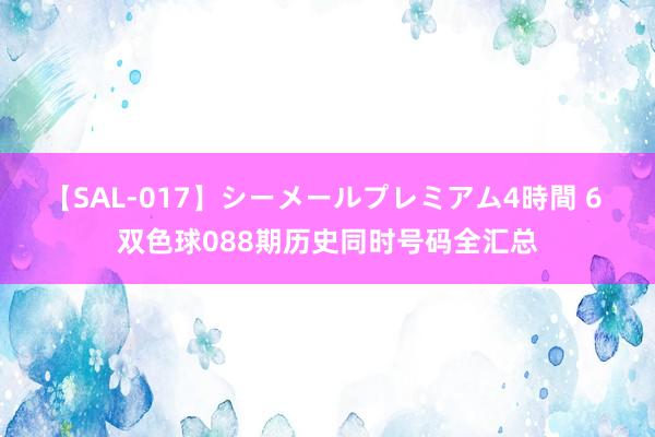 【SAL-017】シーメールプレミアム4時間 6 双色球088期历史同时号码全汇总